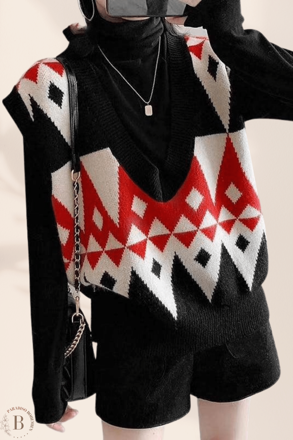 Maglione Fantasia Donna Inverno | Paradiso Bohemien