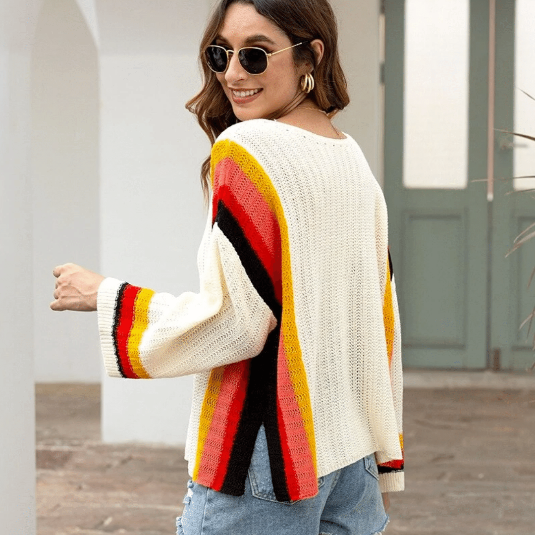 Maglione Hippie Colorato ragazza | Paradiso Bohémien