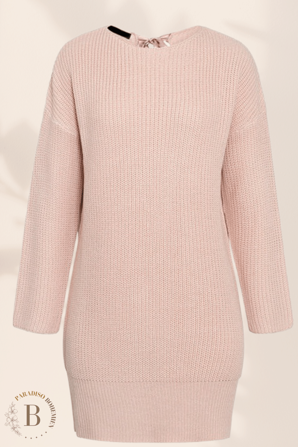 Maglione Vestito Rosa | Paradiso Bohemien
