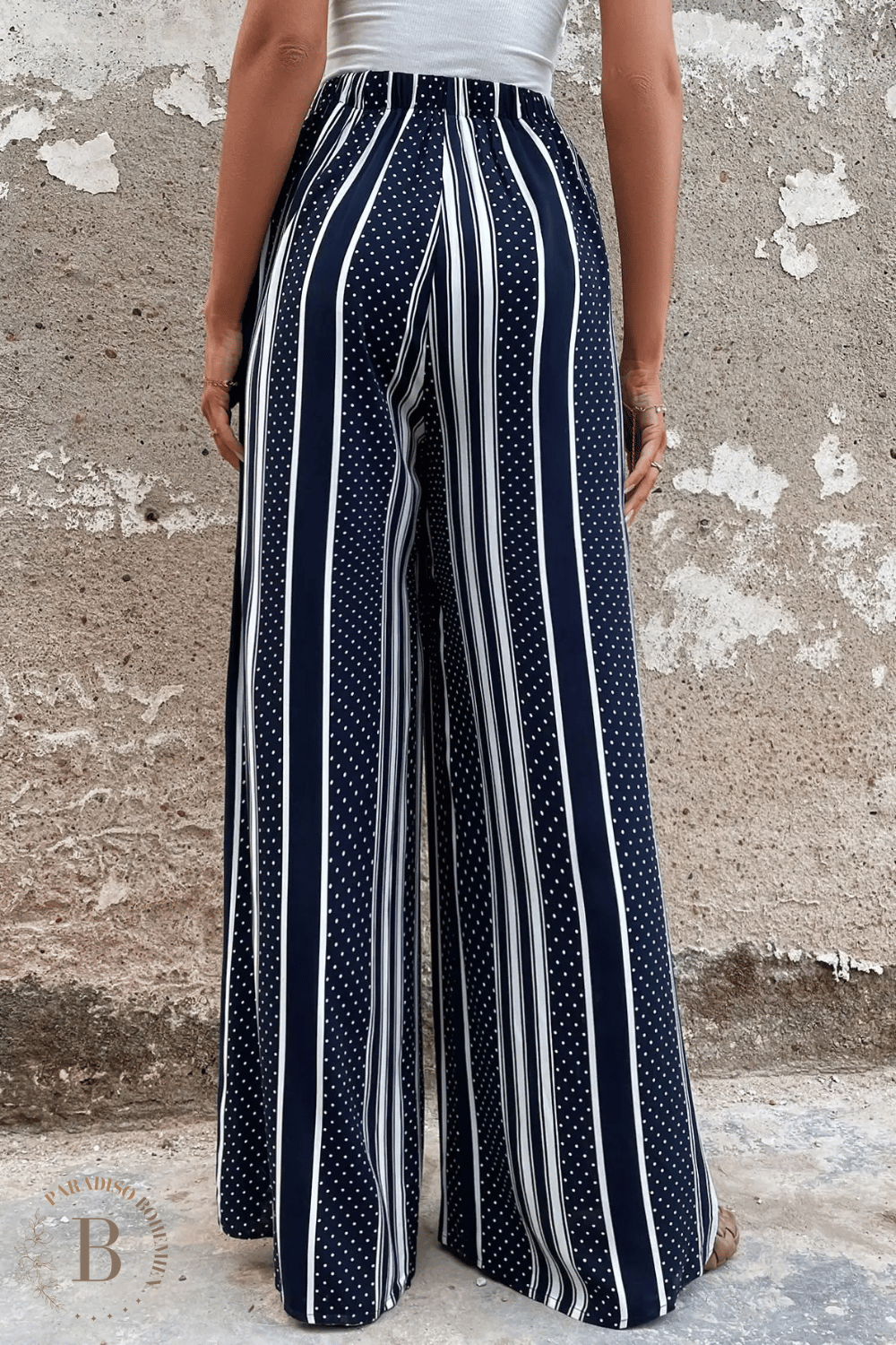 Pantaloni a Righe da Donna | Paradiso Bohemien