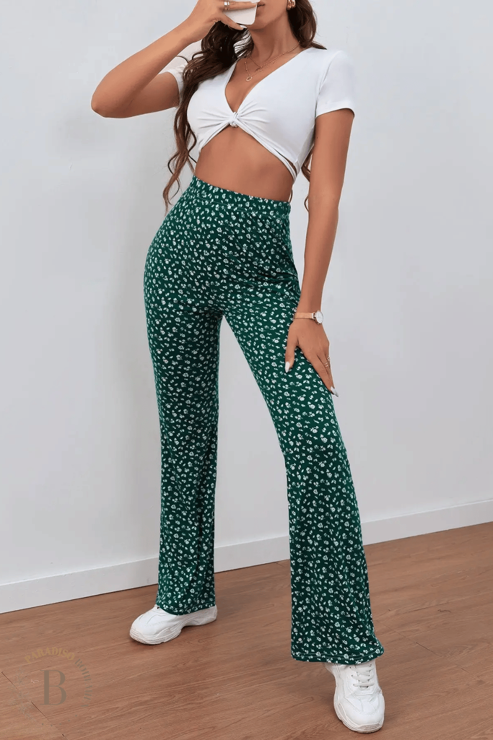 Pantaloni da Donna Verdi | Paradiso Bohemien