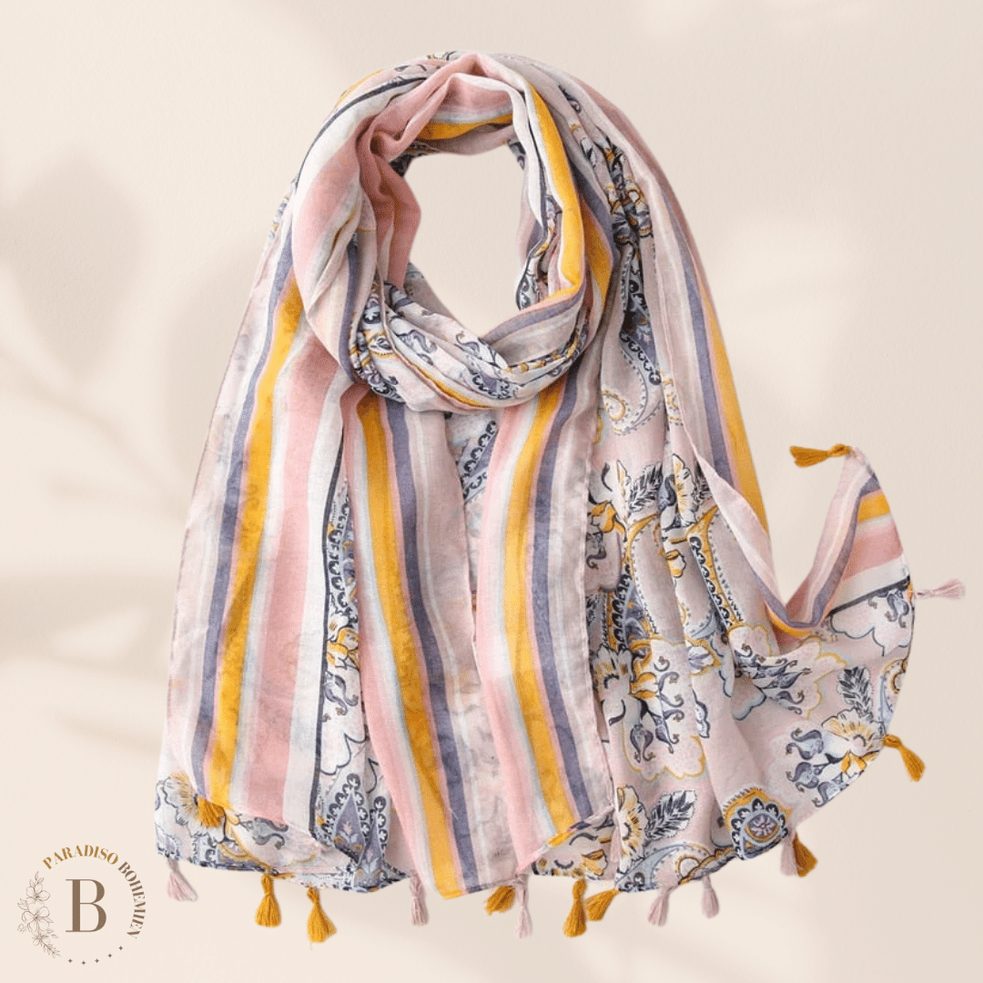 Sciarpa Colorata Etnica | Paradiso Bohemien