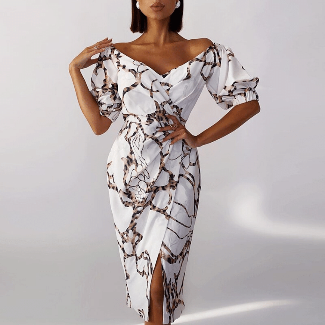 Vestito Bianco Elegante da Donna in Stile Boho | Paradiso Bohemien