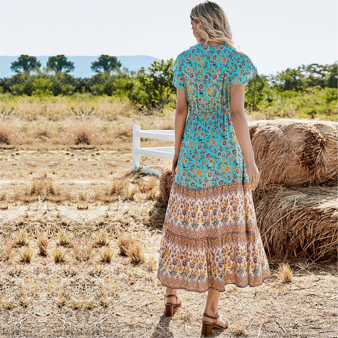 Vestito Country Cowgirl Lungo | Paradiso Bohemien