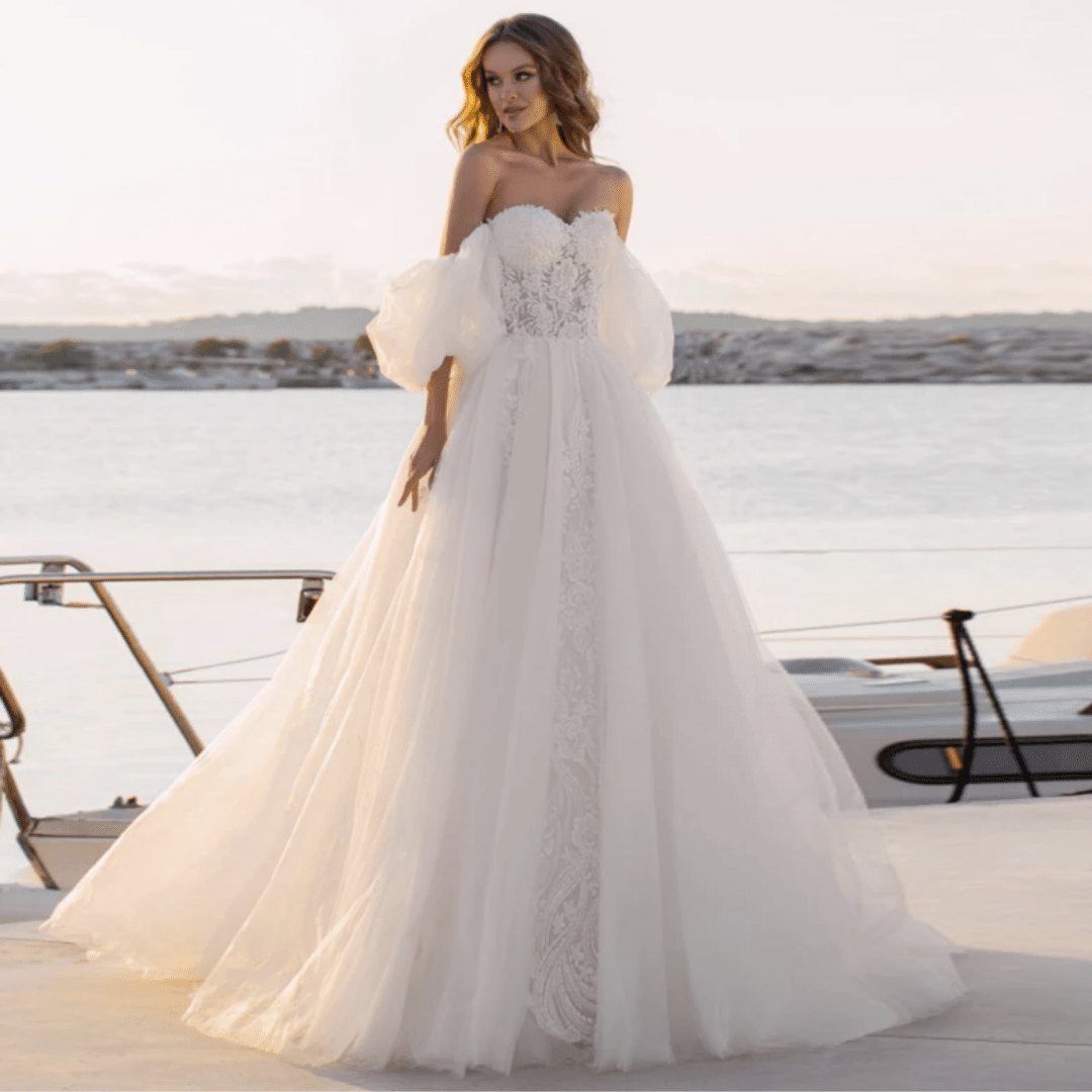 Vestito da Sposa a Principessa Boho Chic