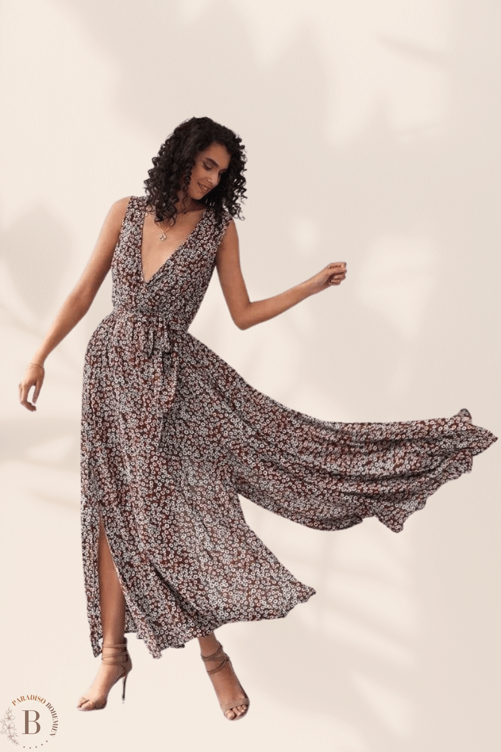 Vestito Fiori Lungo da Donna  | Paradiso Bohemien