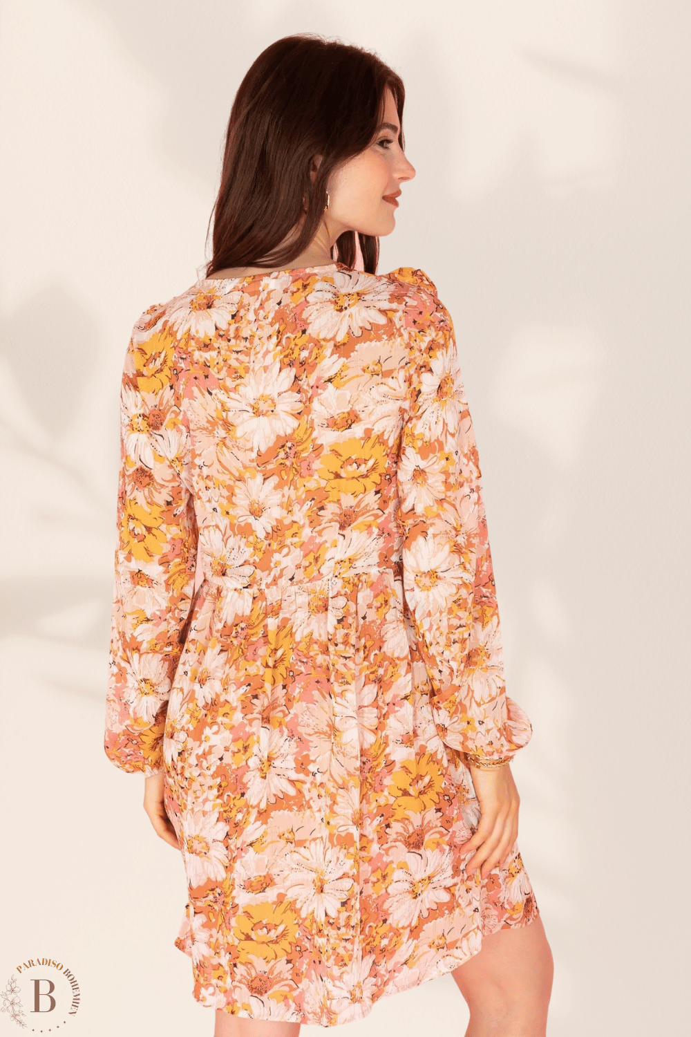 Vestito Floreale Corto da Donna | Paradiso Bohemien