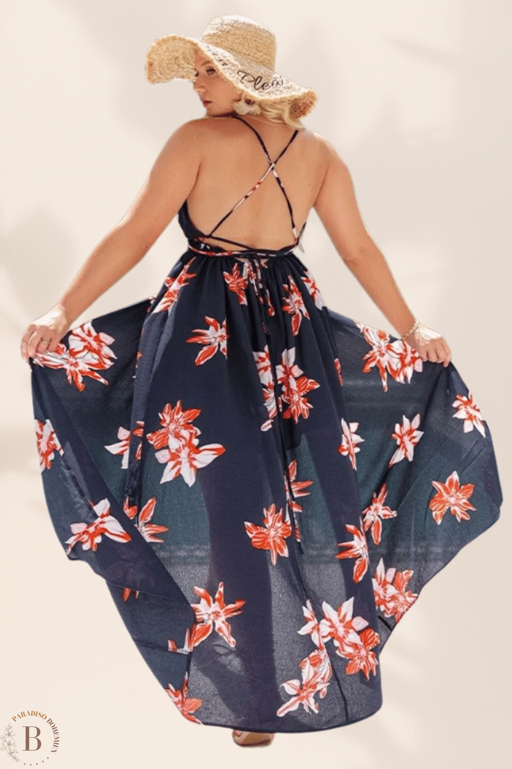 Vestito Lungo Estivo Floreale Estate | Paradiso Bohemien