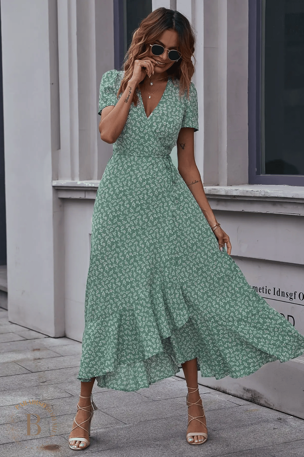 Abito Verde Estivo | Paradiso Bohemien