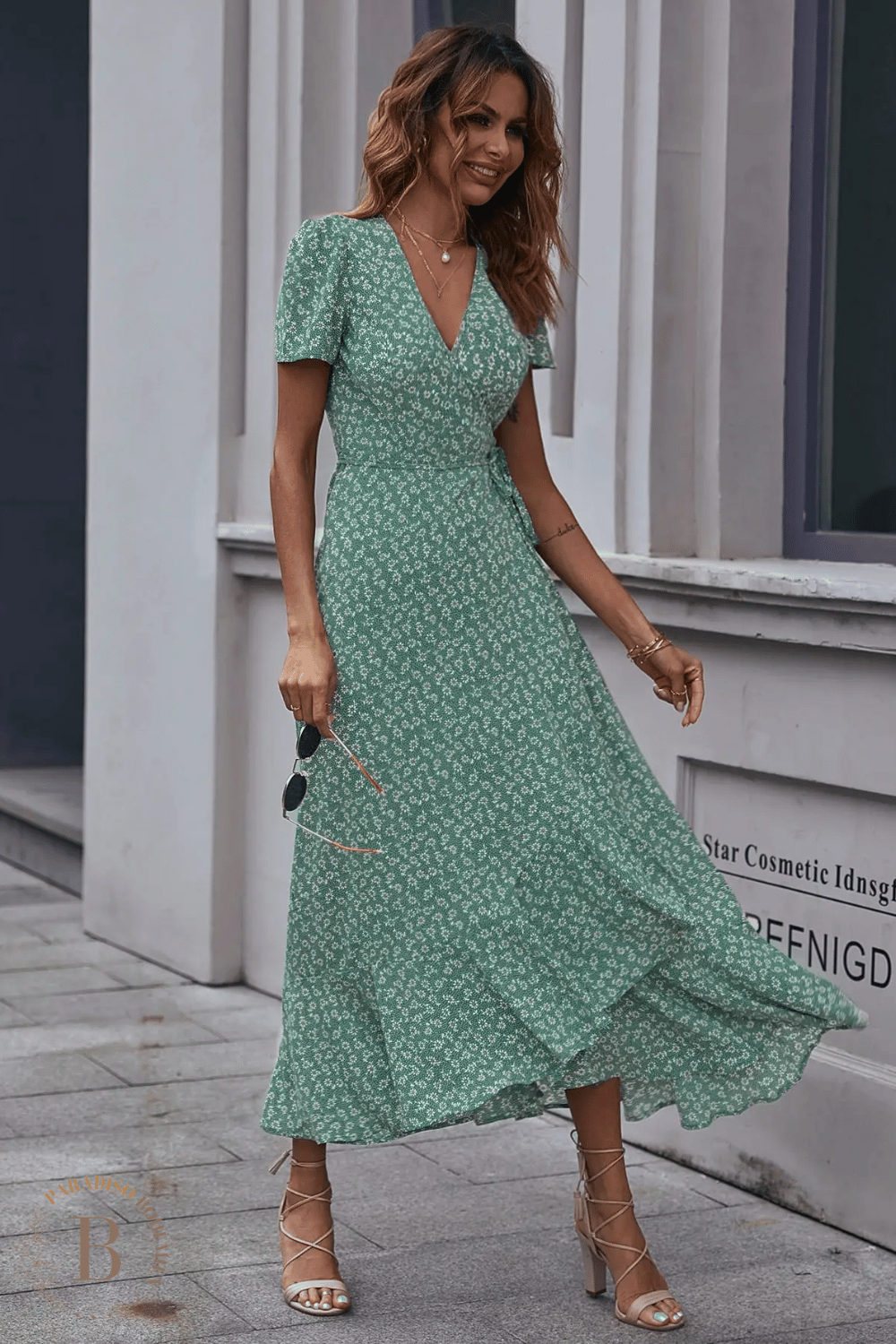 Abito Verde Estivo | Paradiso Bohemien