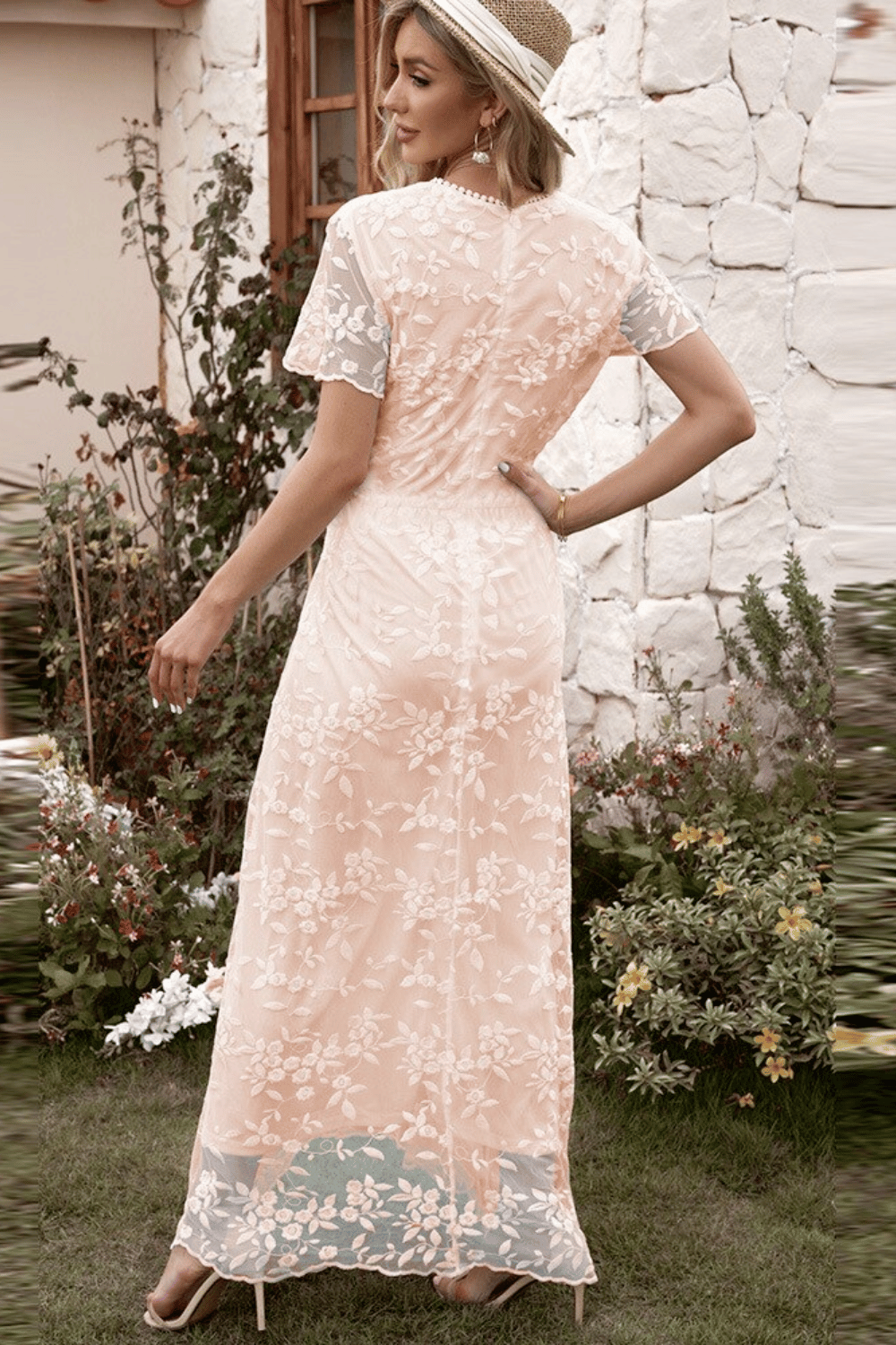 Vestito Rosa da Cerimonia | Paradiso Bohemien