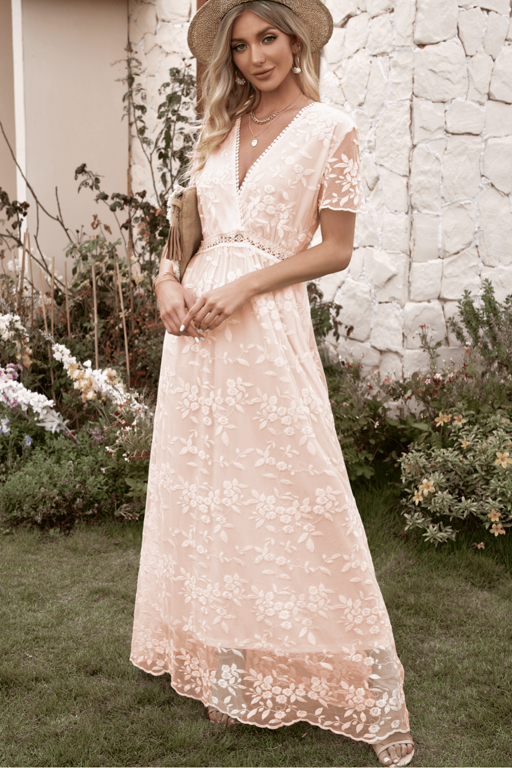 Vestito Rosa da Cerimonia | Paradiso Bohemien