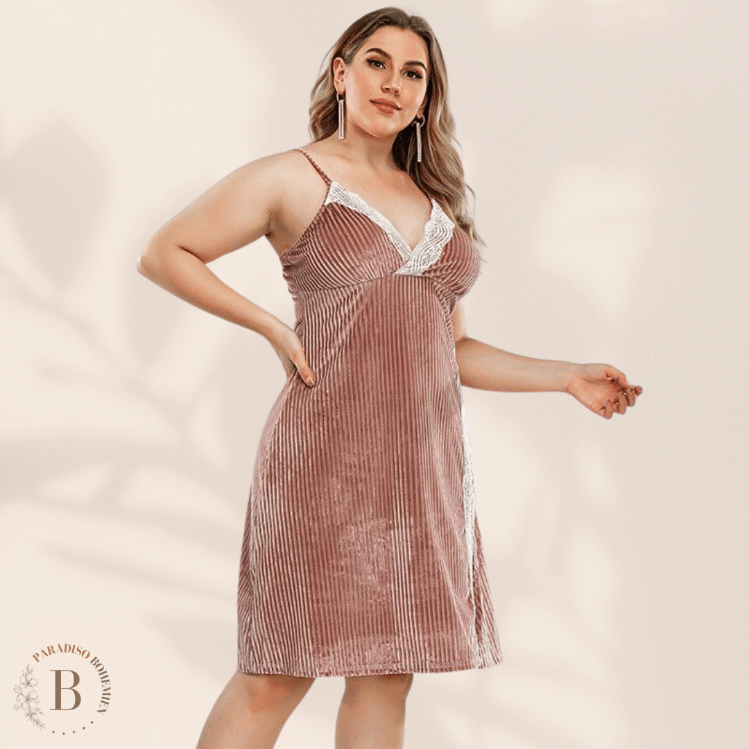 Vestito in Stil Vintage Taglie Forti | Paradiso Bohemien