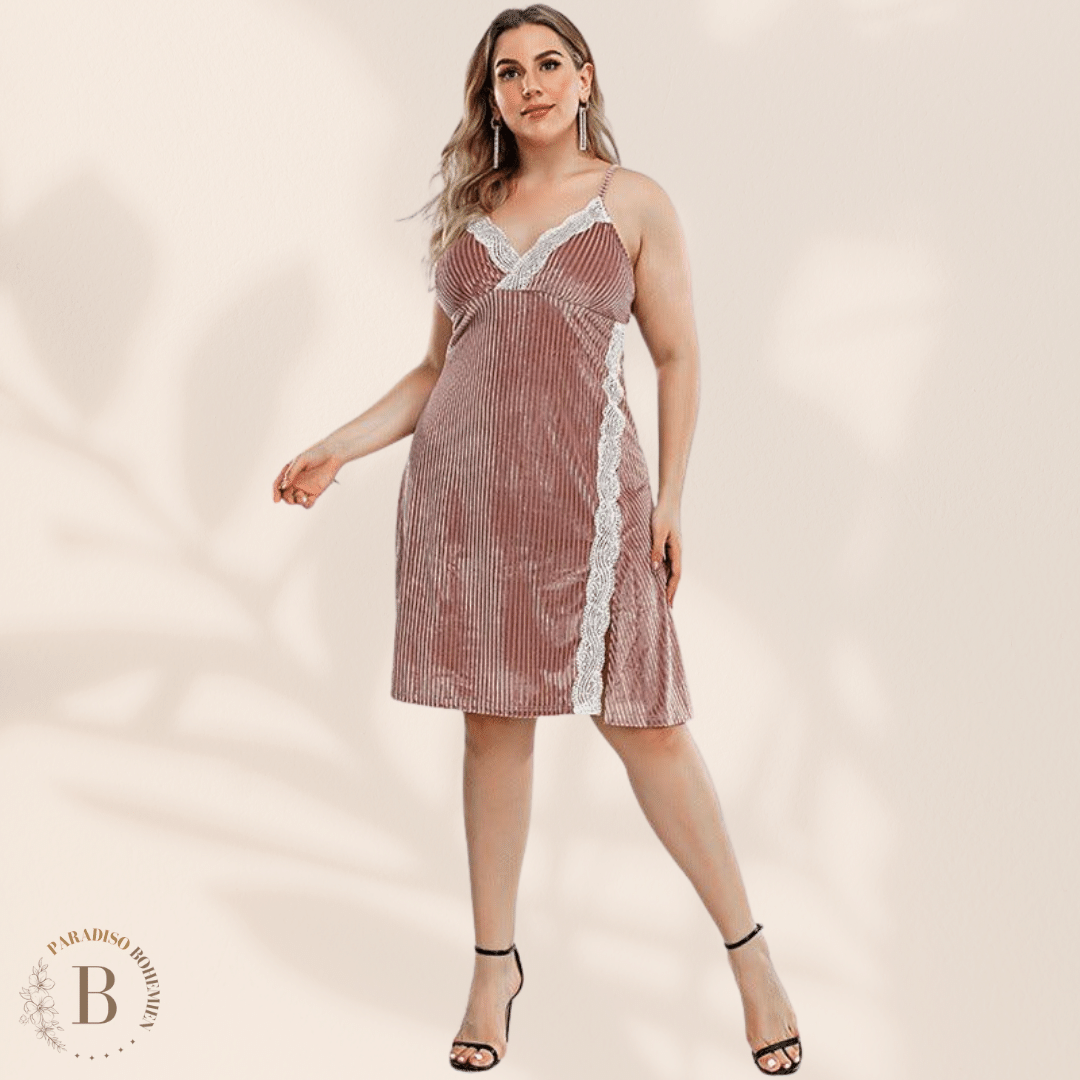 Vestito Vintage Taglie Forti Boho | Paradiso Bohemien