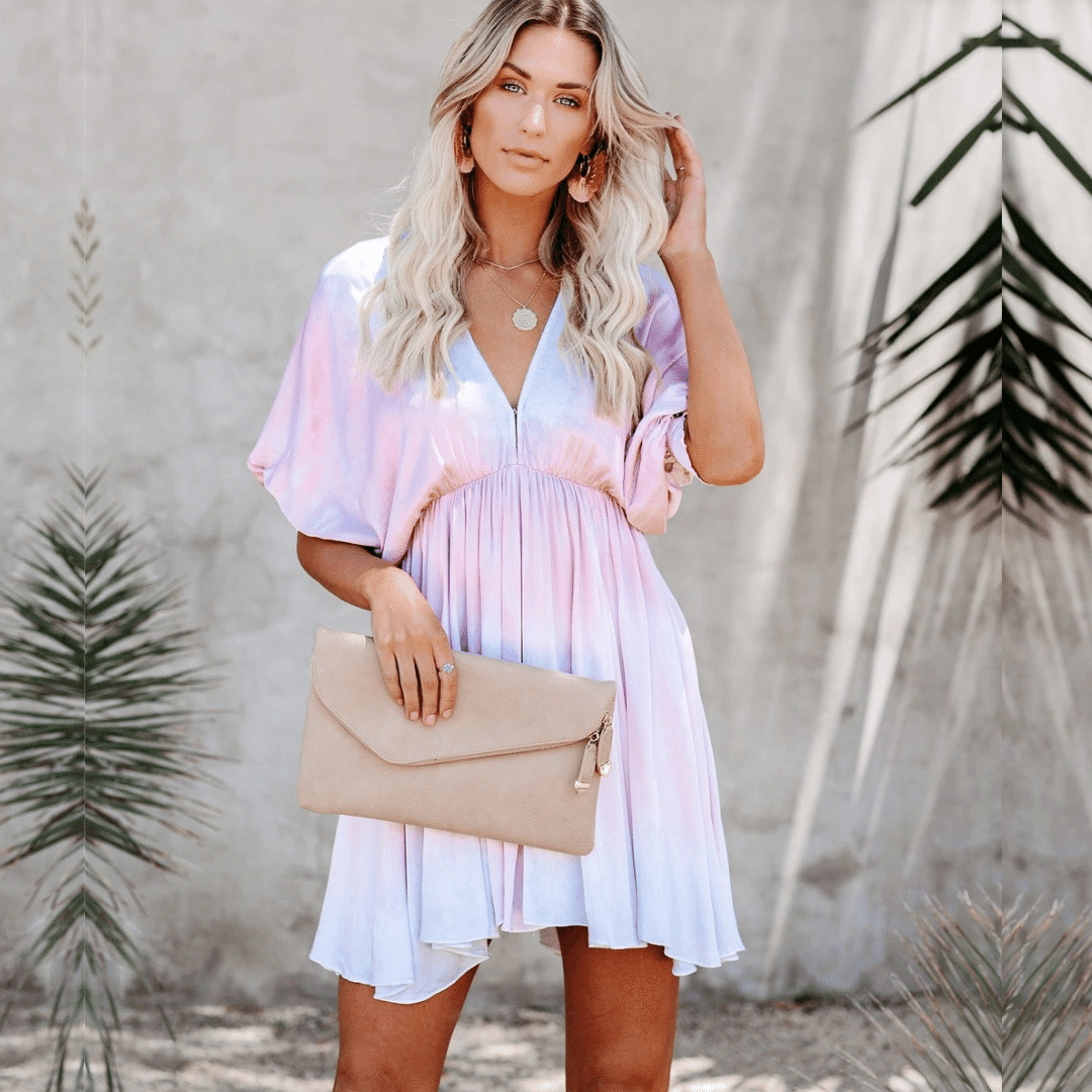 Vestito Boho Tie Dye Estivo | Paradiso Bohemien