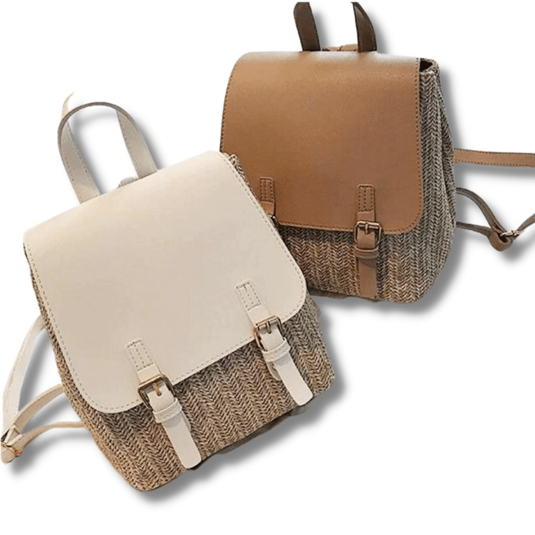 Zaini in Paglia per donna in stile boho | Paradiso Bohemien