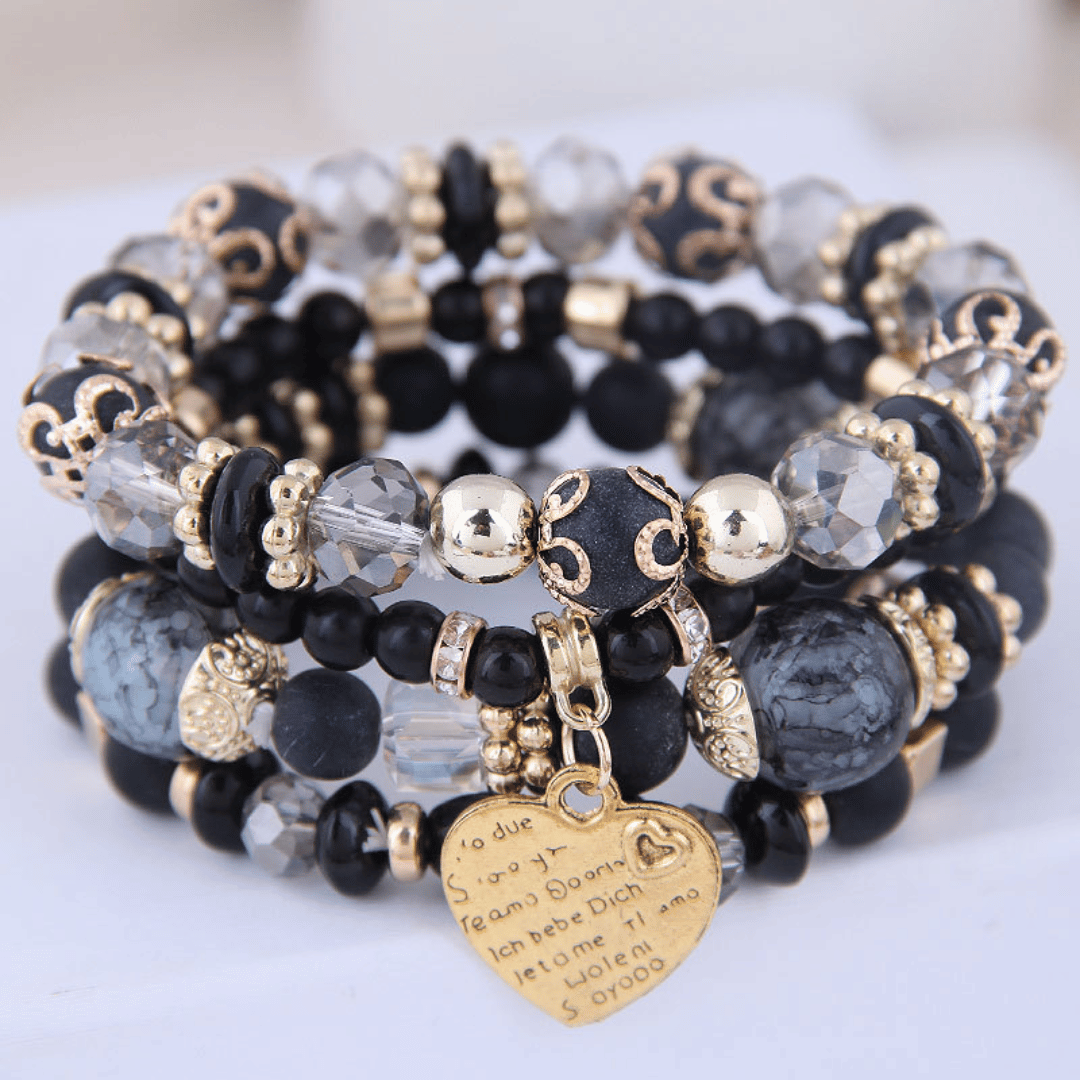 Bracciale Boho Chic nero | Paradiso Bohemien