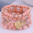 Bracciale Boho Chic rosa | Paradiso Bohemien