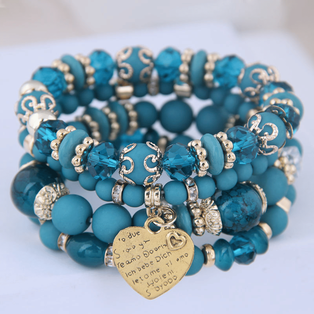 Bracciale Boho Chic Azzurro | Paradiso Bohemien