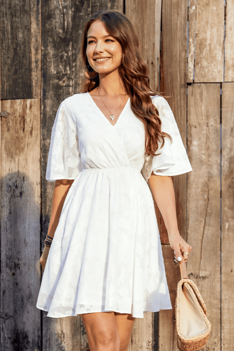 Vestito Bianco Chiffon | Paradiso Bohemien