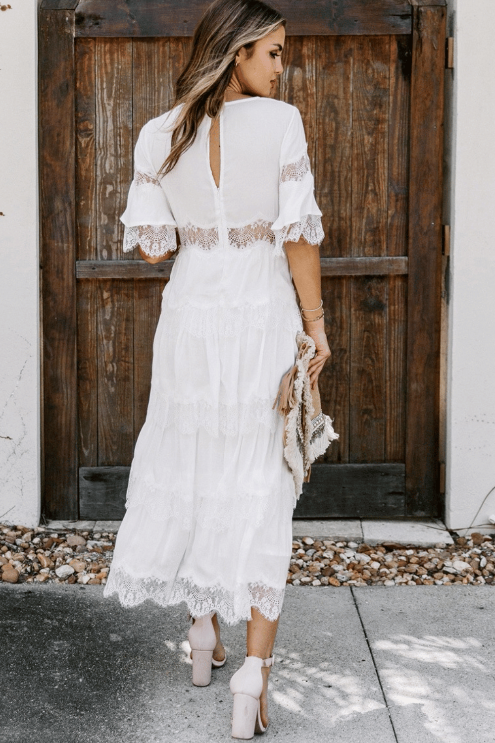 Vestito Bianco Estivo da Donna  | Paradiso Bohemien