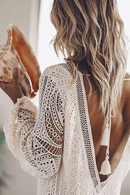 Vestito Estivo all'uncinetto bianco | Paradiso Bohemien