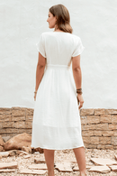 Abito Elegante Bianco | Paradiso Bohemien,