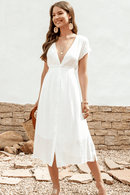 Abito Bianco Elegante da Donna | Paradiso Bohemien