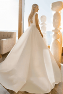 Abito da Sposa Avorio Semplice | Paradiso Bohemien