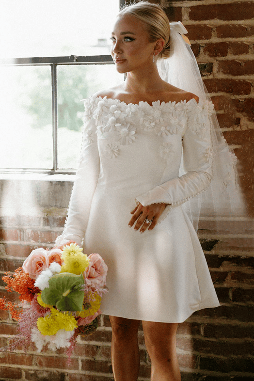 Abito da Sposa Semplice Corto | Paradiso Bohemien