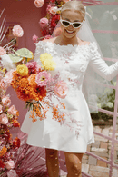 Abito da Sposa Semplice Corto | Paradiso Bohemien