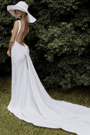 Abito da Sposa a Sirena Schiena Scoperta | Paradiso Bohemien