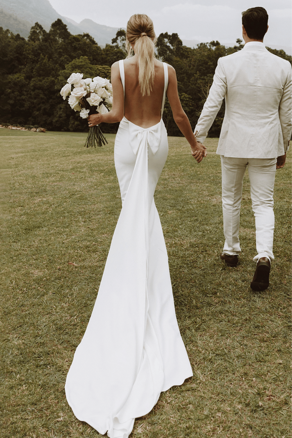 Abito da Sposa a Sirena Schiena Scoperta | Paradiso Bohemien