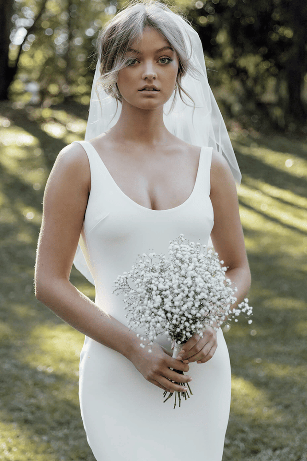 Abito da Sposa a Sirena Schiena Scoperta | Paradiso Bohemien