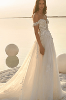 Abito da Sposa in Tulle di Seta | Paradiso Bohemien