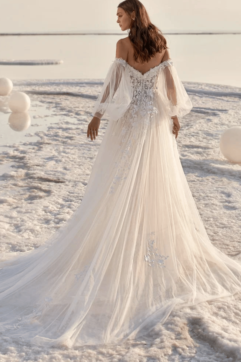 Abito da Sposa in Tulle di Seta | Paradiso Bohemien