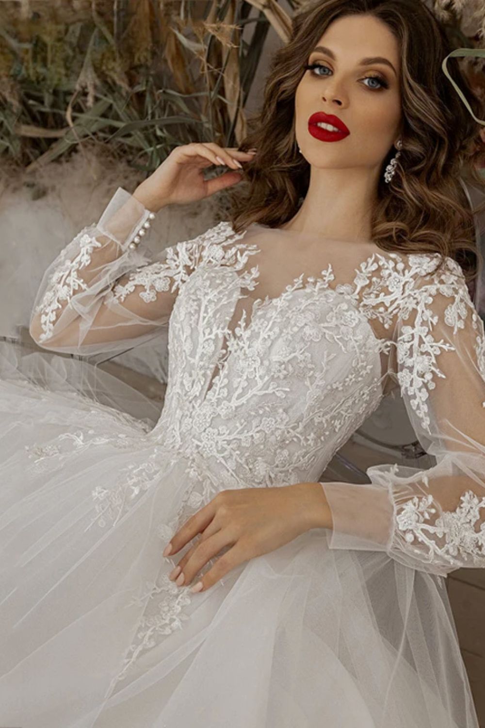 Abito da Sposa Principessa Maniche | Paradiso Bohemien