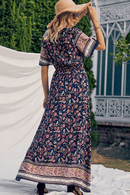 Abito Lungo a Fiori Estivo | Paradiso Bohemien