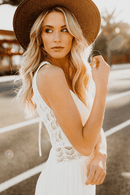 Abito Lungo Bianco Elegante | Paradiso Bohemien