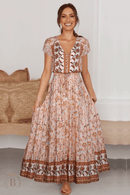 Abito rosa antico boho chic | Paradiso Bohemien