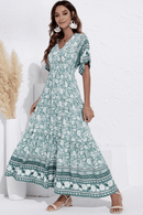 Abito Verde in stile Boho | Paradiso Bohemien