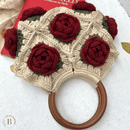 Borsa Uncinetto a Fiori | Paradiso Bohemien