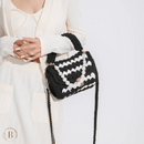 Borsa Uncinetto Nera | Paradiso Bohemien