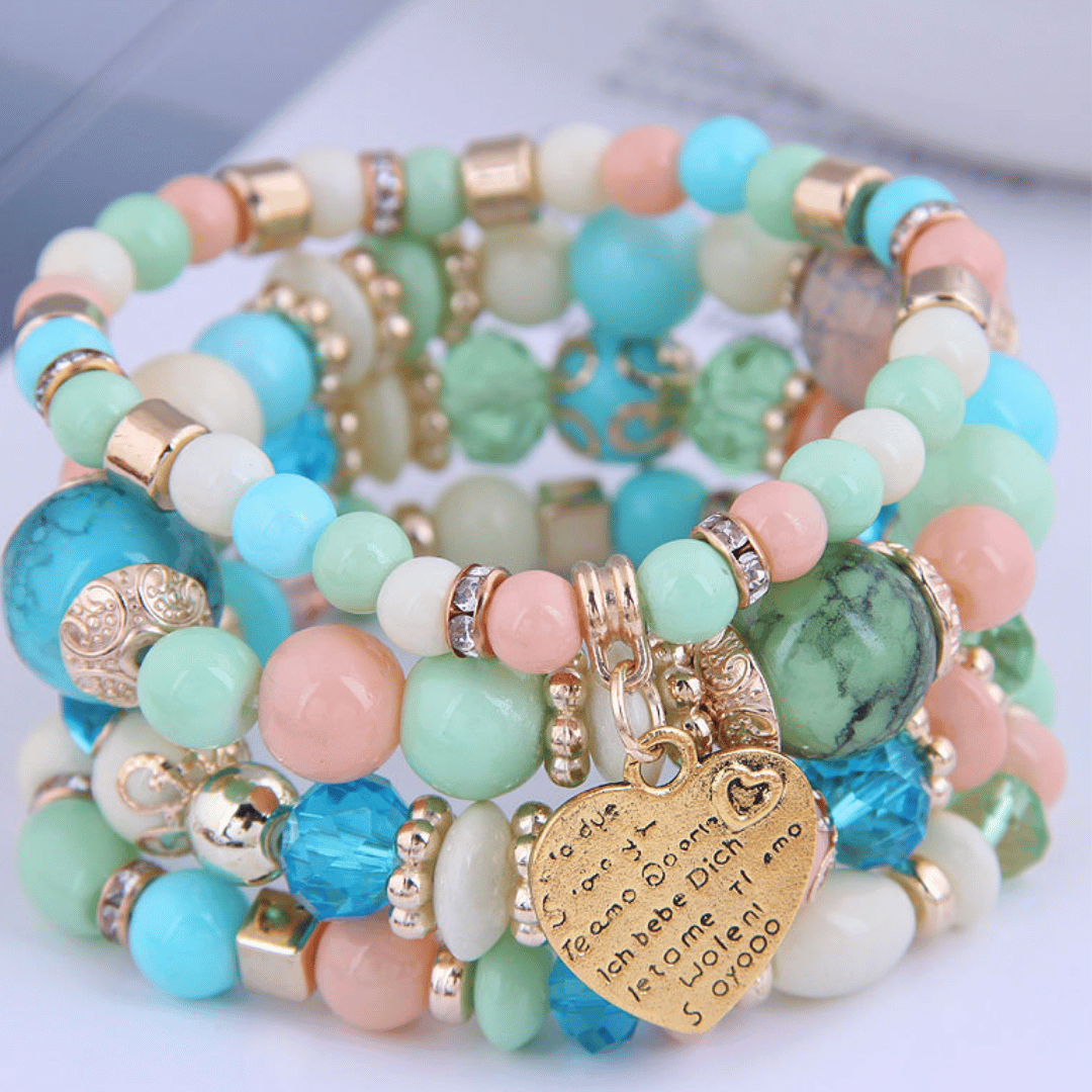 Bracciale Boho Chic multicolore | Paradiso Bohemien