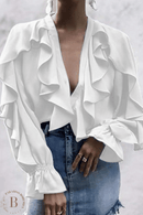 Camicia da Donna Bianca Elegante | Paradiso Bohemien