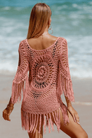 Copricostume Rosa da Donna all Uncinetto | Paradiso Bohemien