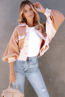 Giacca Corta Rosa da Donna | Paradiso Bohemien