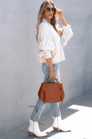 Giacca da Donna Corta Beige | Paradiso Bohemien