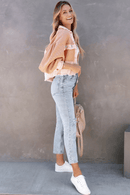 Giacca da Donna Corta Rosa | Paradiso Bohemien