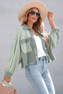 Giacca da Donna Corta Verde | Paradiso Bohemien